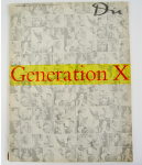 1954. Remaquetación con portaad del proyecto fotográfico de Robert Capa "Generation X".