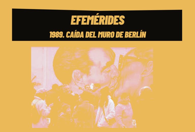 1989. Caída del muro de berlín
